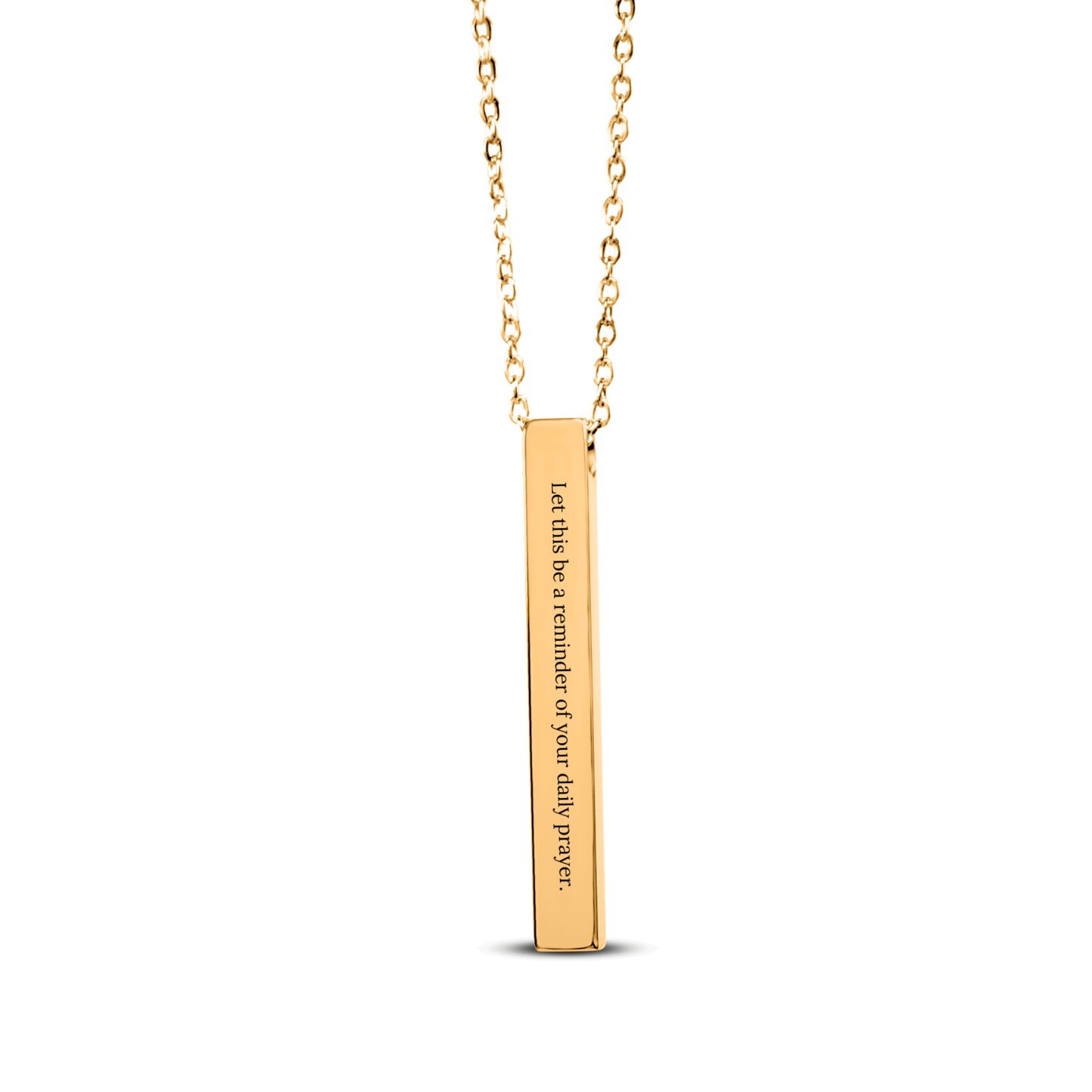 Daily Prayer Reminder Necklace