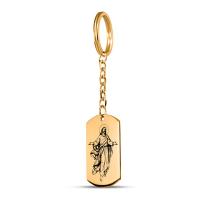 His presence Jesus Keychain