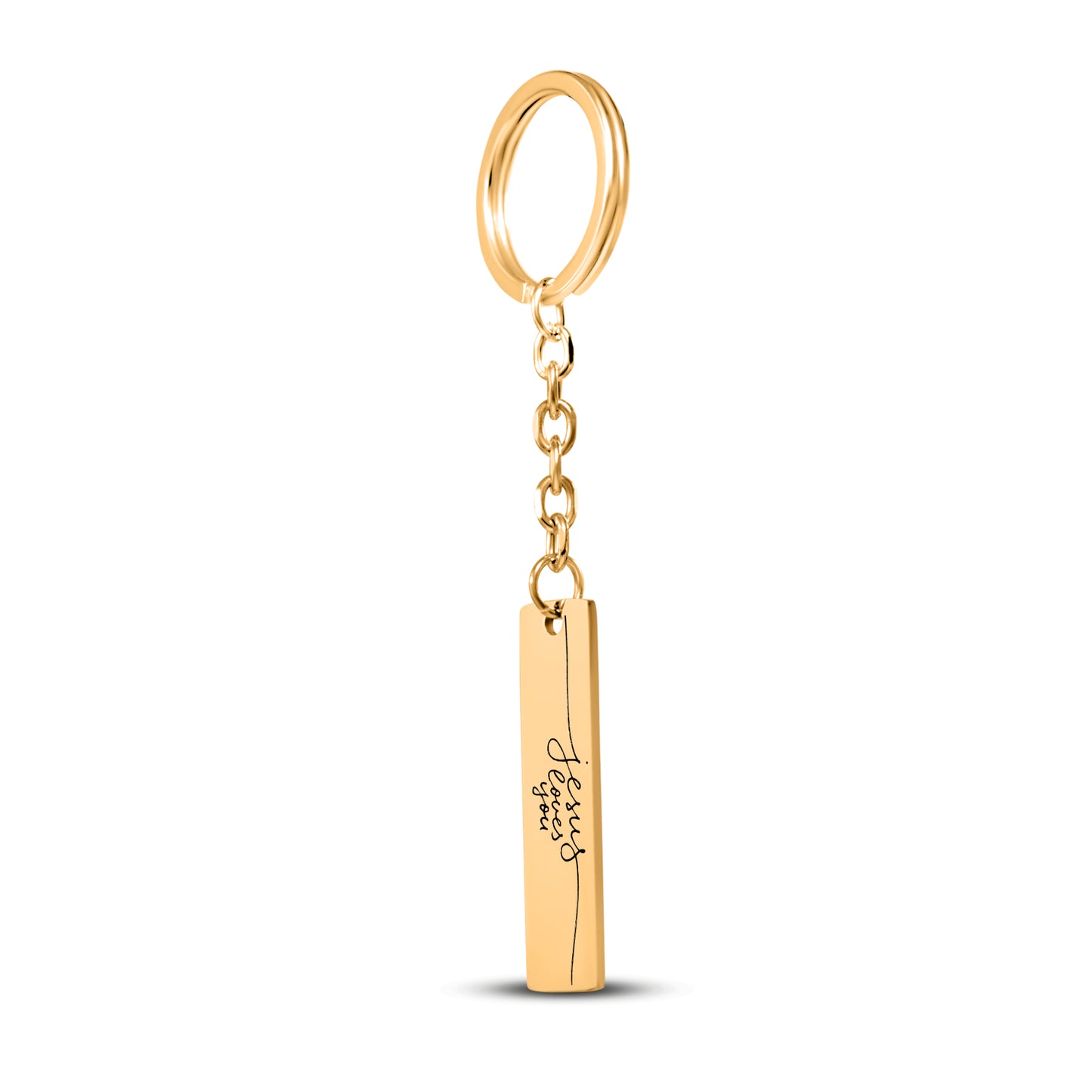 Jesus loves you Keychain