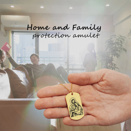 Saint Joseph Home and Family Protection Amulet